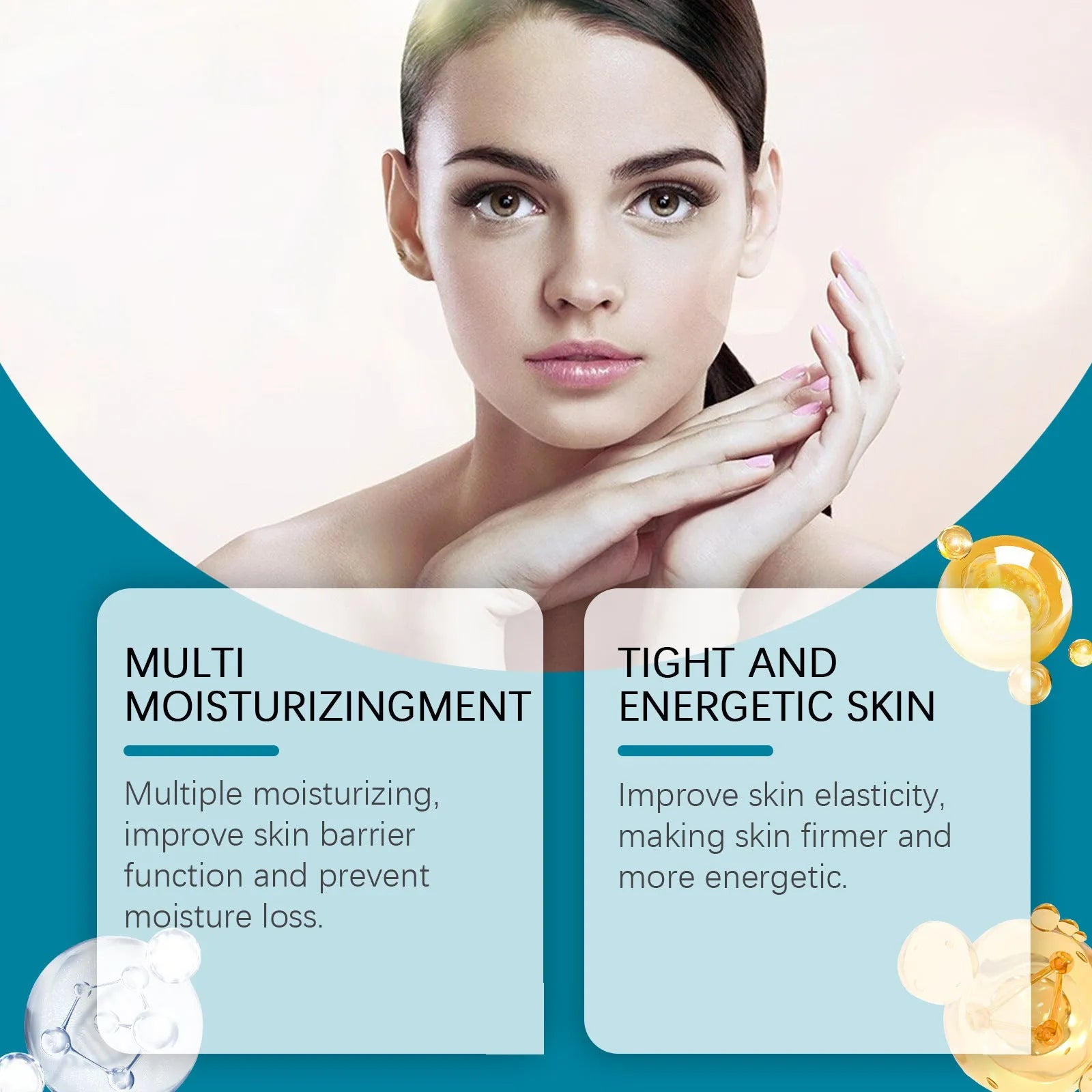30ml Centella Asiatica firming care solution bottle for moisturising skin treatment