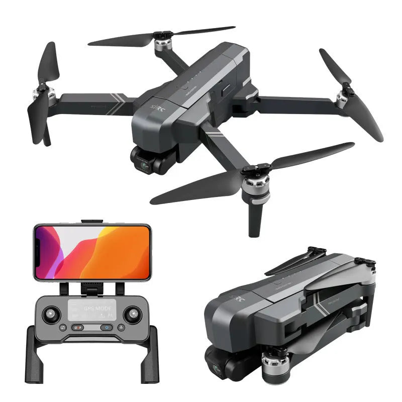 F11PRO PTZ version 4K drone with GPS brushless motor and handle remote control outdoors