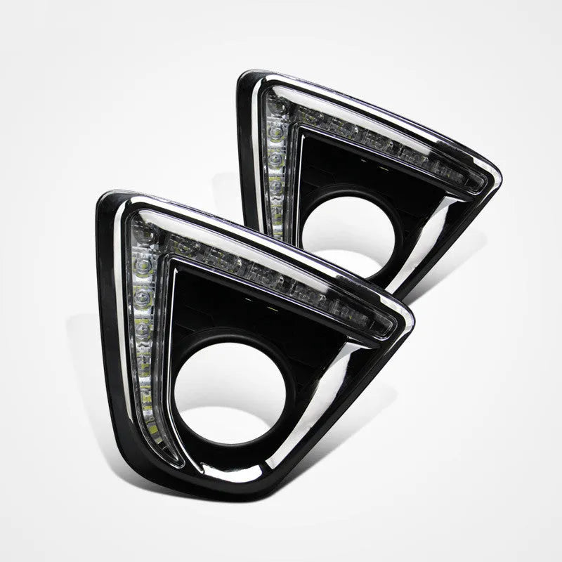 Mazda CX-5 LED daytime running light replacement bulbs in electroplated white finish