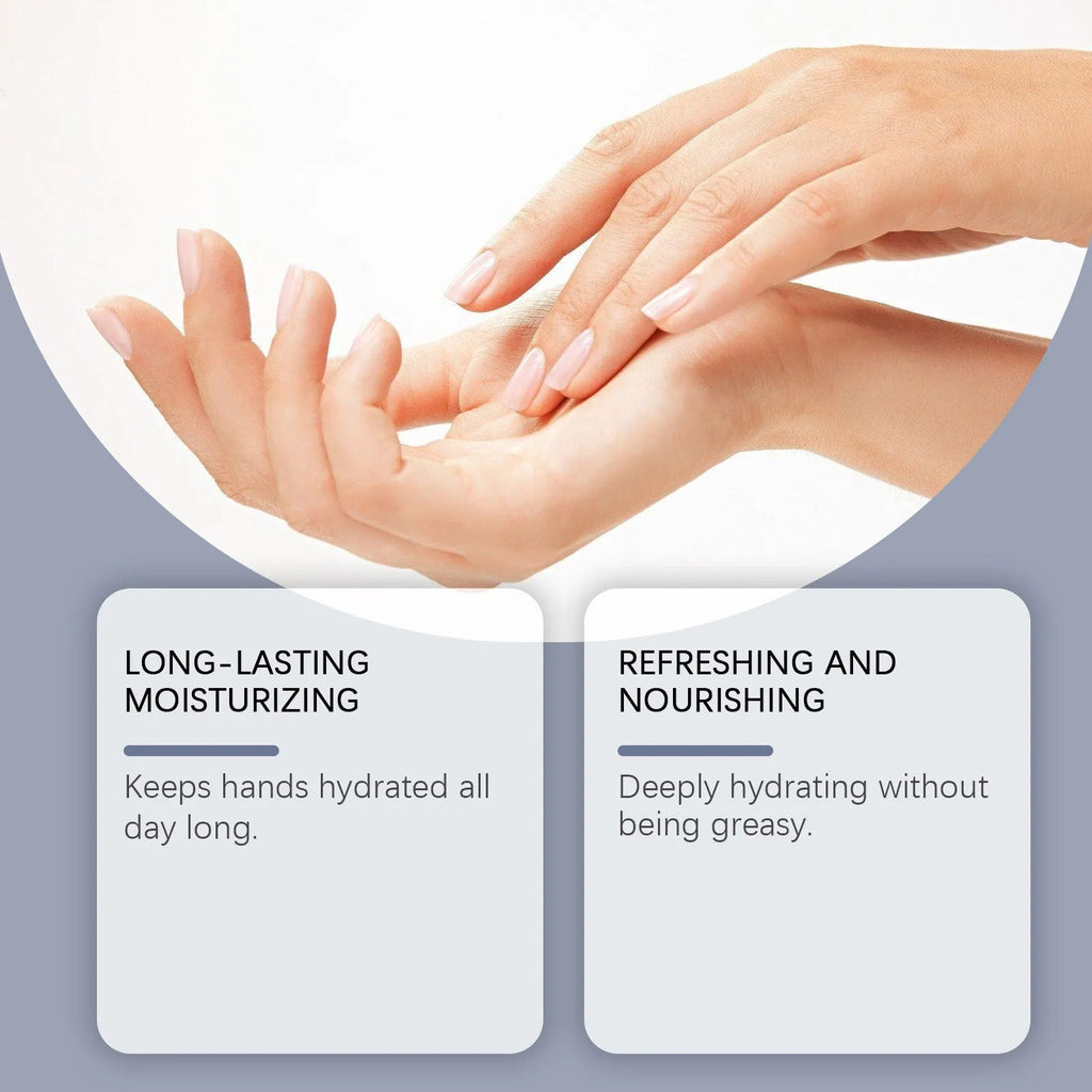 30g tube of moisturising fragrance hand cream with hyaluronic acid