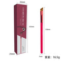 Angled square eyebrow brush for multi-function makeup application in black or brown