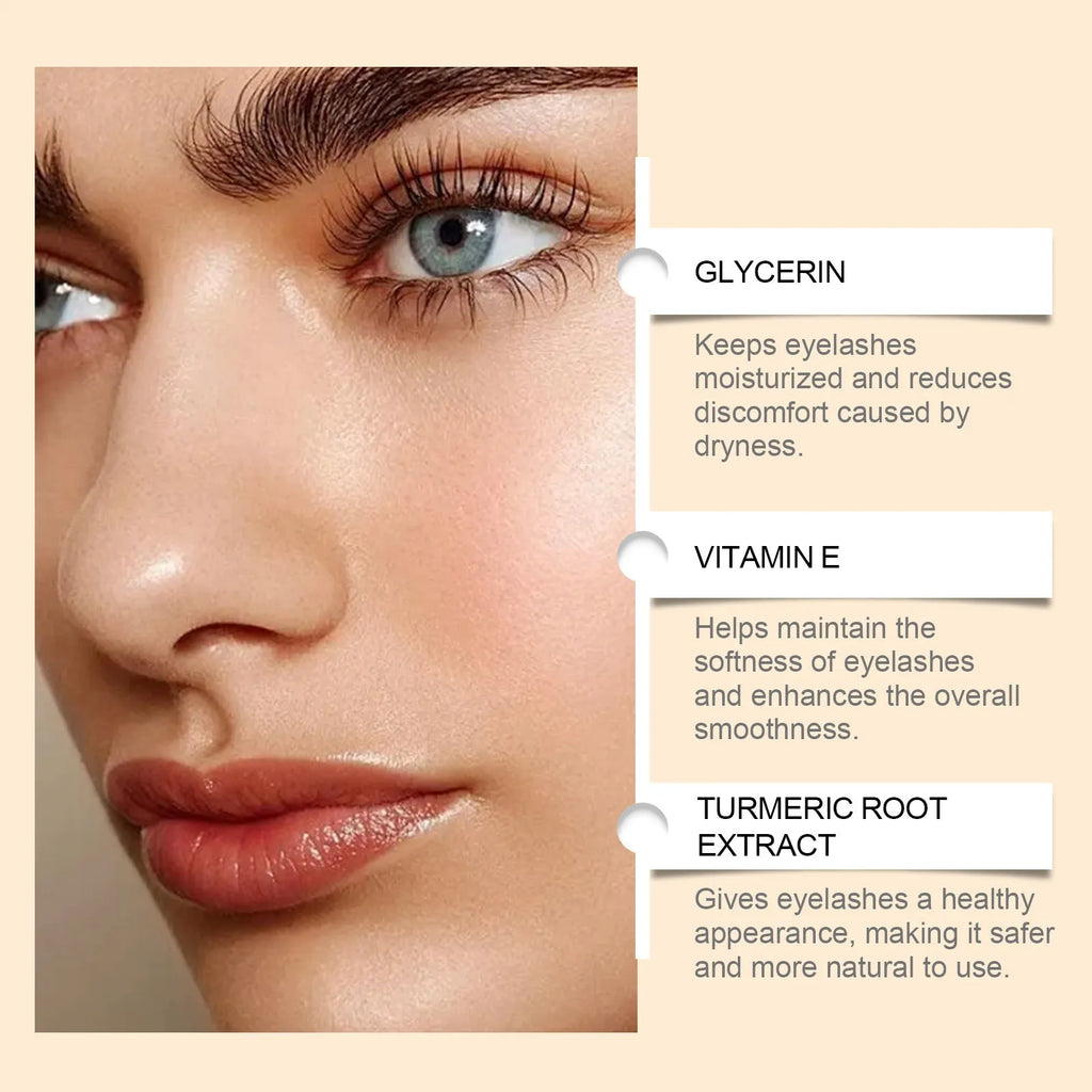 3 ml bottle of eyelash nourishing serum with peptide and vitamin E formula