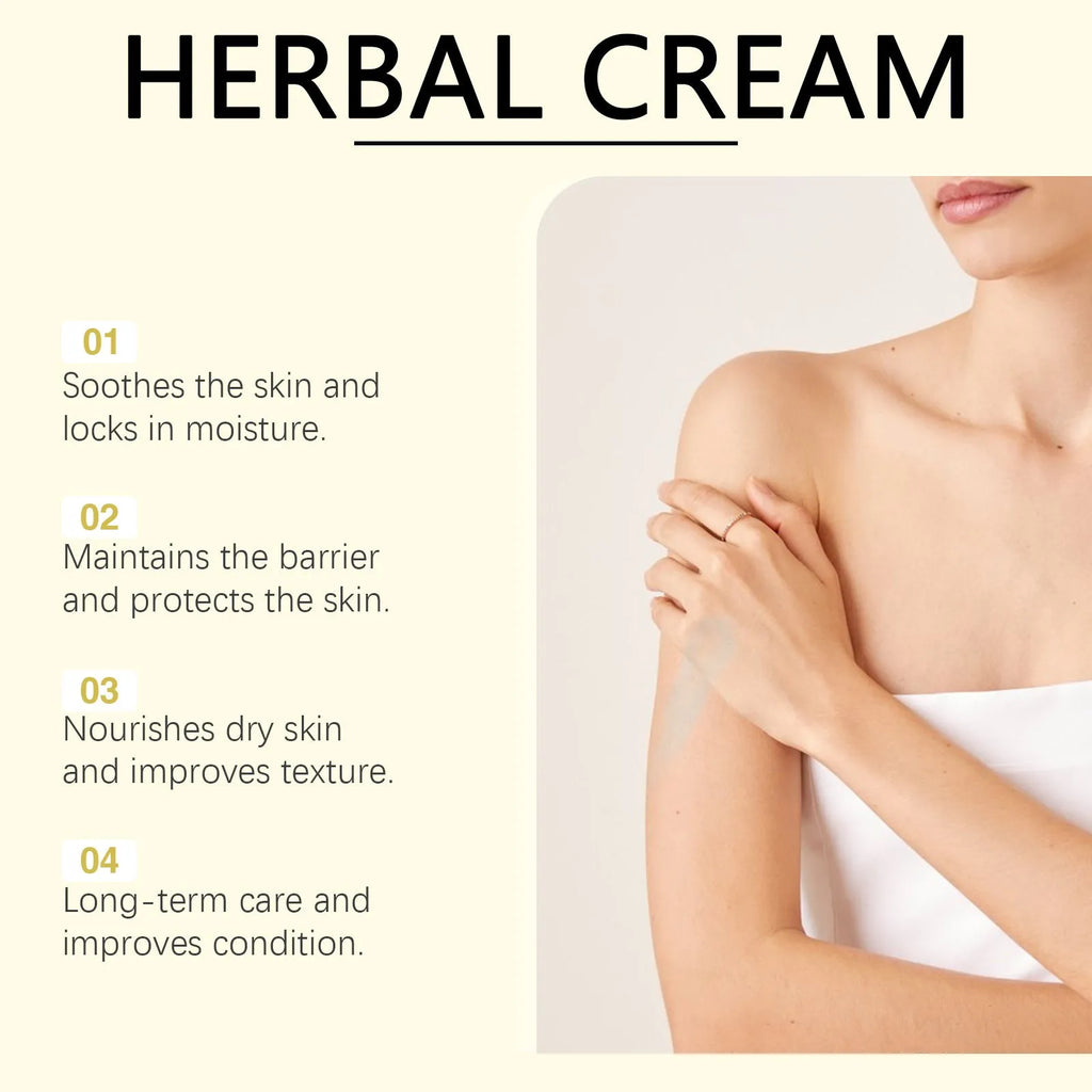 15g tube of herbal moisturising cream with tea tree oil and Centella asiatica ingredients