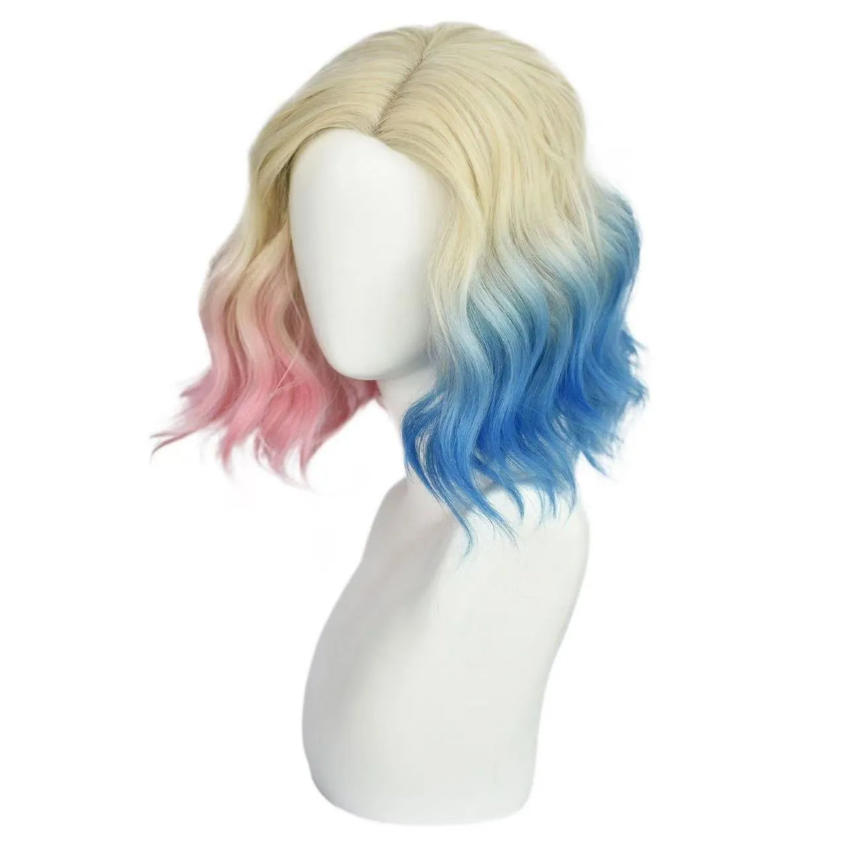 Long cosplay wig in Sinclair gradient colour, high temperature fibre, suitable for any face shape.