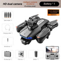 Orange plastic UAV drone with four-side obstacle avoidance and brushless motor