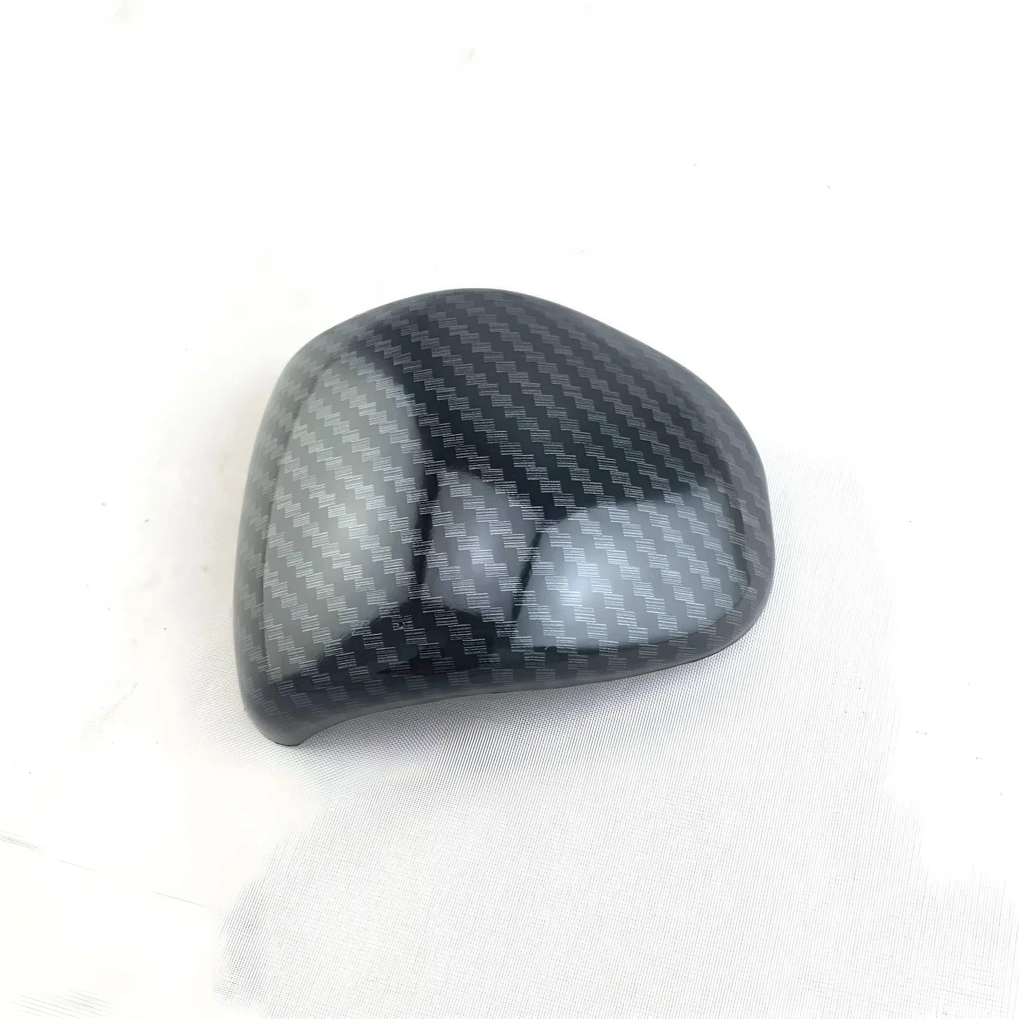 Carbon fibre finish gear shift cover for car dashboard enhancement with RunK3 styling