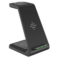 T3 wireless charging pad in black, white, or grey for iPhone 12