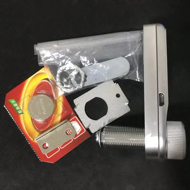 Home electronic cabinet lock with screw pattern, ABS or zinc alloy, keyless password entry