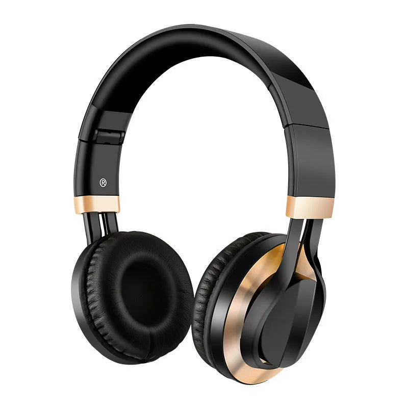 Black wired over-ear headphones with microphone, 40mm drivers, and a 1.5m cable with 3.5mm plug.