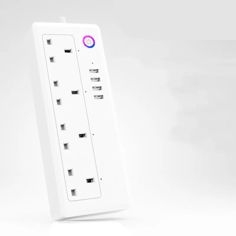 Wi-Fi smart plug adapter with voice control for Alexa and Google Assistant home devices