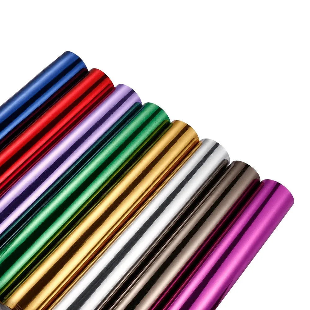 Electroplating colour changing vinyl wrap film in silver finish for car body customisation