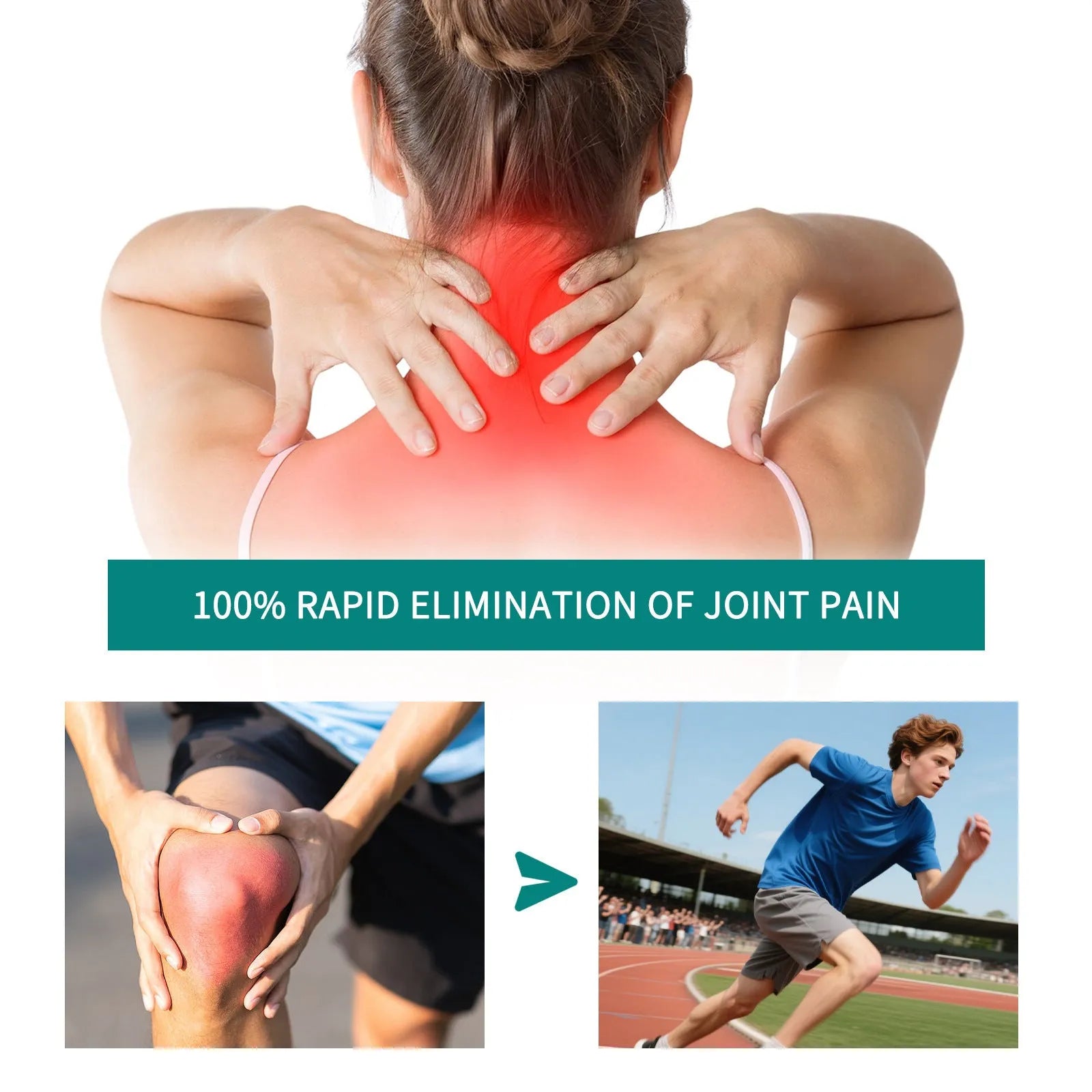 30g tube of joint and neck cream moisturising treatment for knee relief