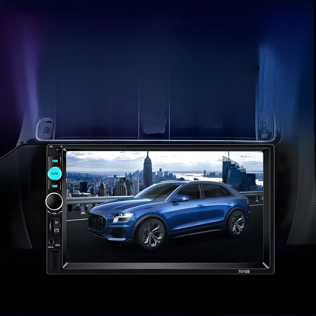 7-inch HD Bluetooth car player with LCD screen for vehicle installation