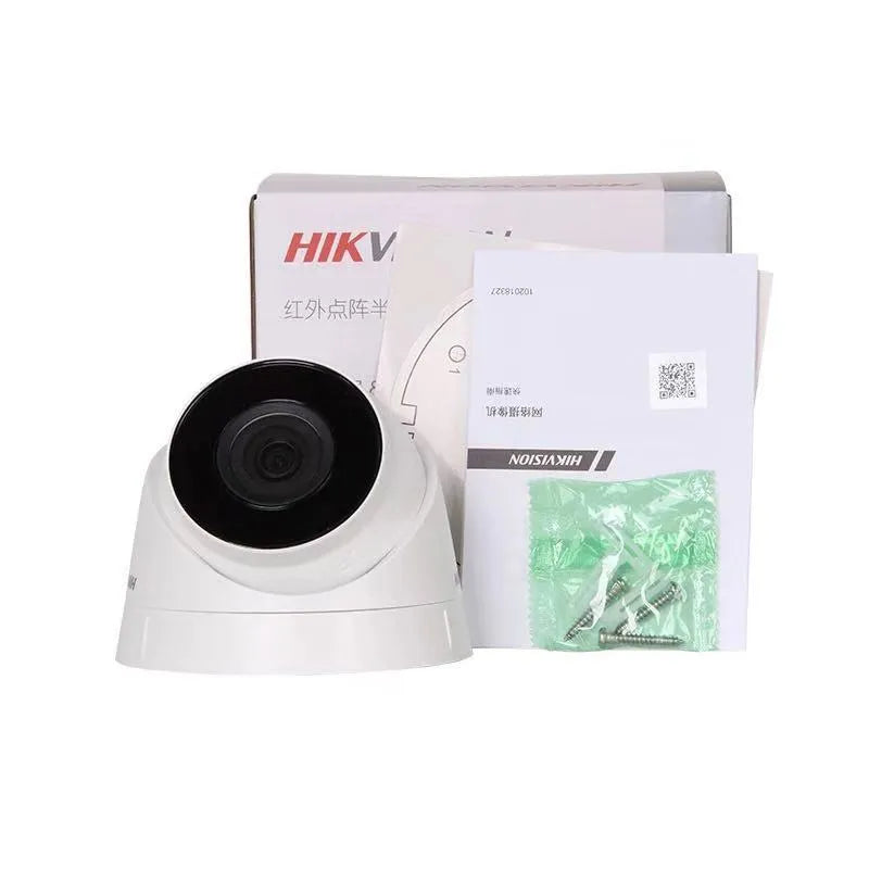 DS-IPC-T12HV3-LA POE network HD surveillance camera with 2.8mm, 3.6mm, or 6mm lens options and network cable connection