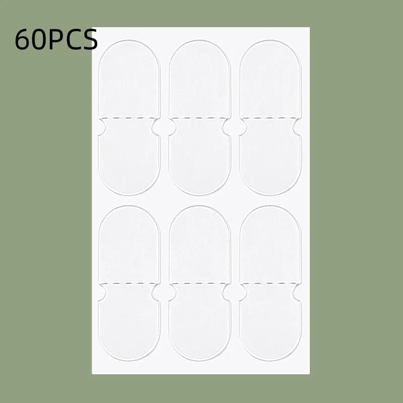 Transparent and frosted disposable TPU ear patches 0.1cm thick for styling