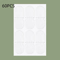 Transparent and frosted disposable TPU ear patches 0.1cm thick for styling