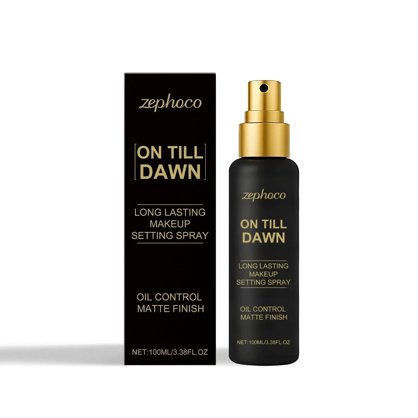 100ml makeup setting spray bottle with hyaluronic acid for oil control and long wear