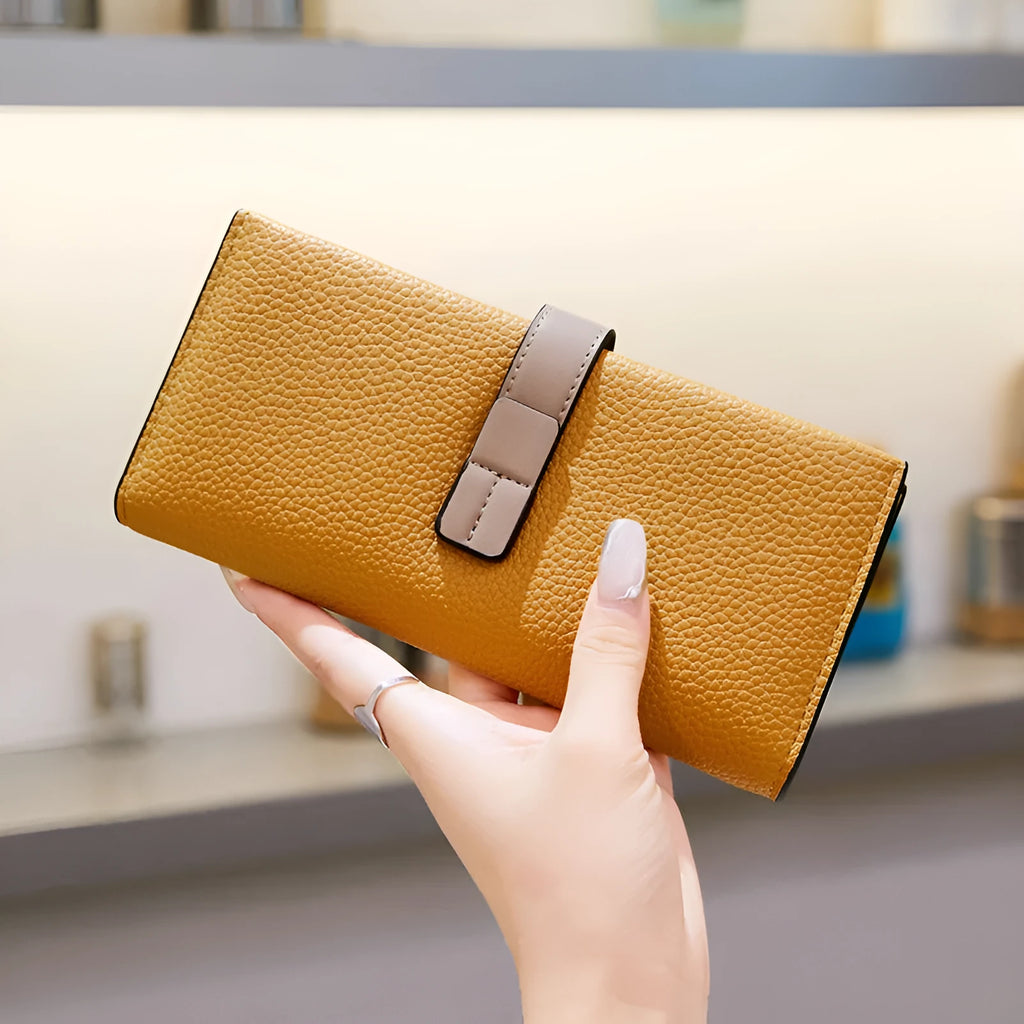 Large capacity PU leather women's handbag in multiple colour options with polyester lining