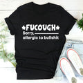 Black cotton loose fit t-shirt with short sleeves and round neck on hanger