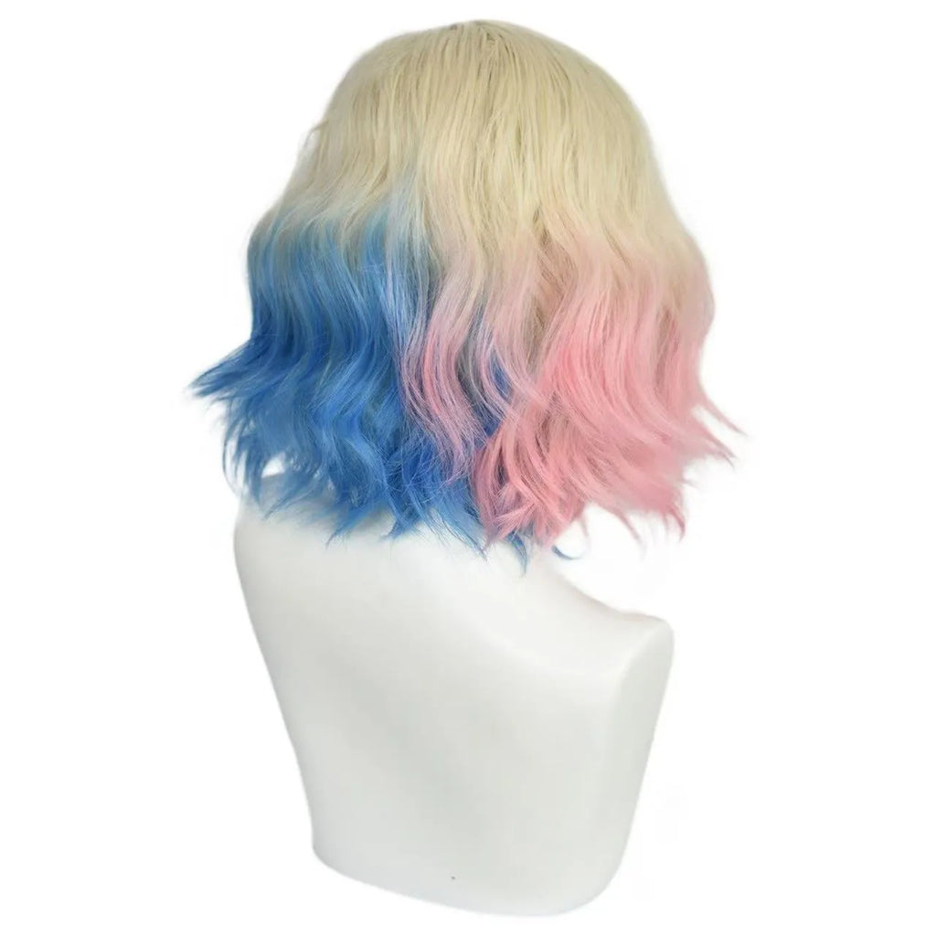 Long cosplay wig in Sinclair gradient colour, high temperature fibre, suitable for any face shape.