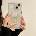 TPU shockproof iPhone case in gradient colours showing all-inclusive protective design