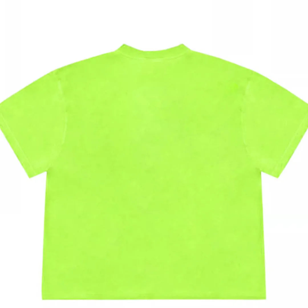 Patchwork floral short sleeve t-shirt in loose fit ice oxygen cotton fabric