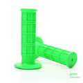 Pair of motorcycle handlebar end grips in assorted colours showing 22mm diameter fit.