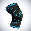 Pair of non-slip nylon knee pads for sports protection in one of six available colours.