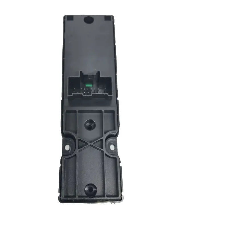 Ford Focus electric window regulator assembly with black ABS housing and 12V motor.
