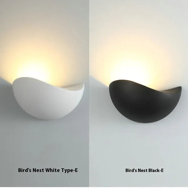 Black and white Bird's Nest design waterproof IP65 LED courtyard lamp