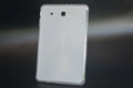 Clear ultra-thin silicone tablet protective case in transparent white simple style