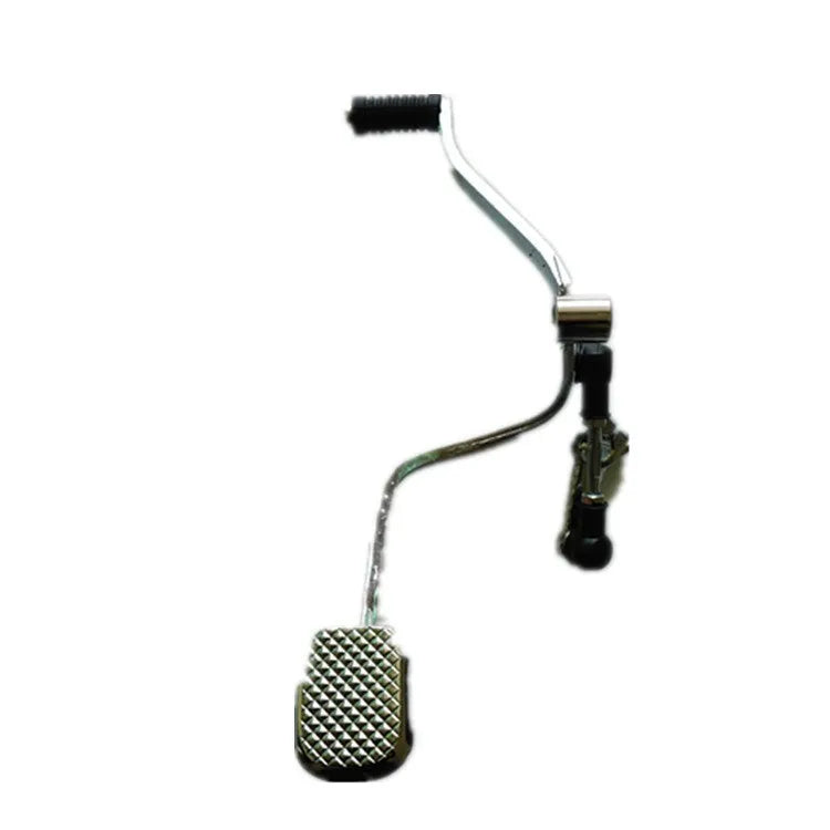GS125 motorcycle gear lever showing 300mm length and tooth pattern detail