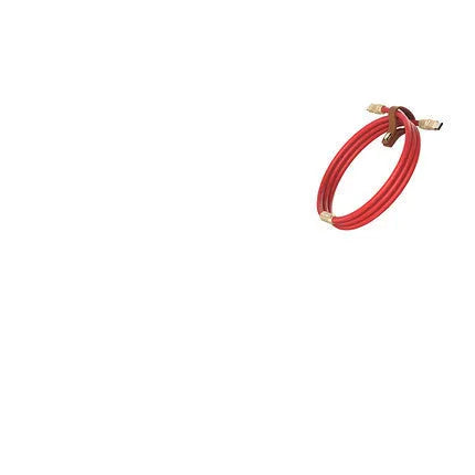 Zinc alloy silicone data cable in orange fast charging 120W PD 27W 480Mbps USB C to Apple