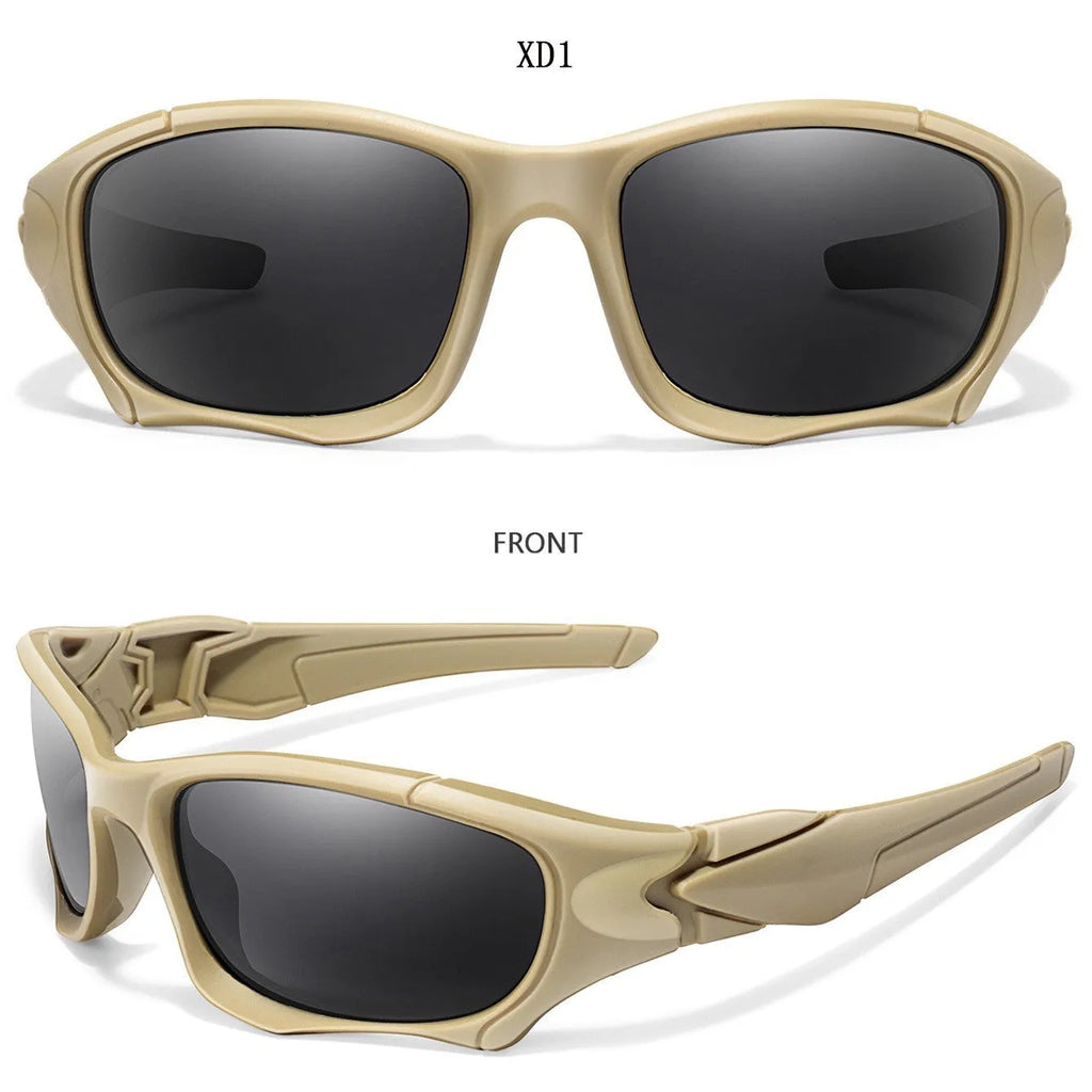Men's polarized windproof sports tactical glasses for cycling and travel, colours XD1 XD2 XD3 XD4
