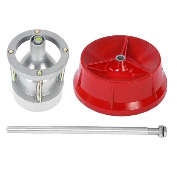 Portable hub balancer for car and truck wheels with aluminium head and enamel finished base
