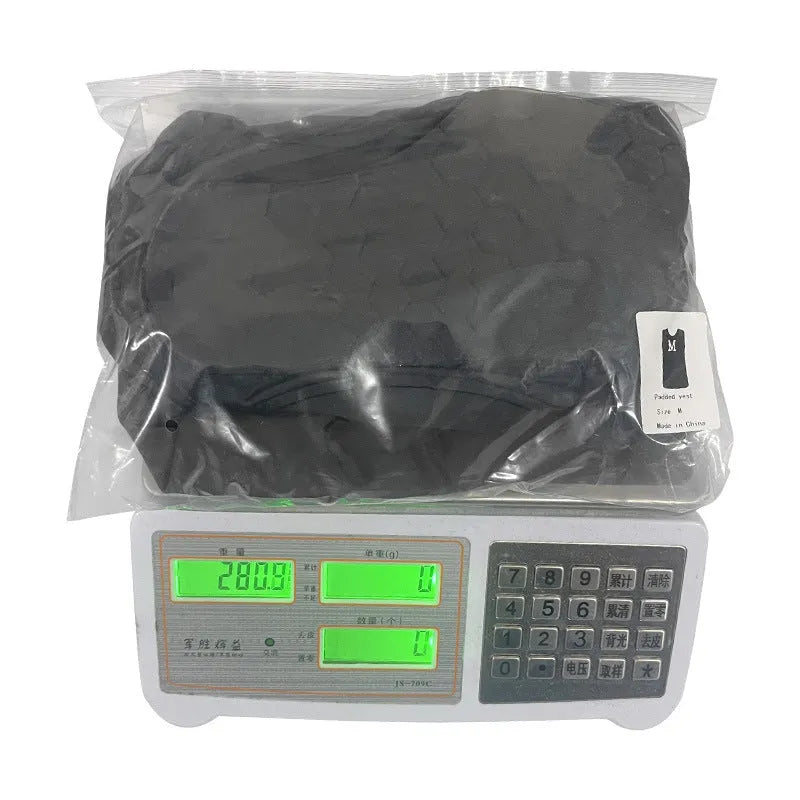 Black tight quick-dry basketball sports vest with anti-collision design
