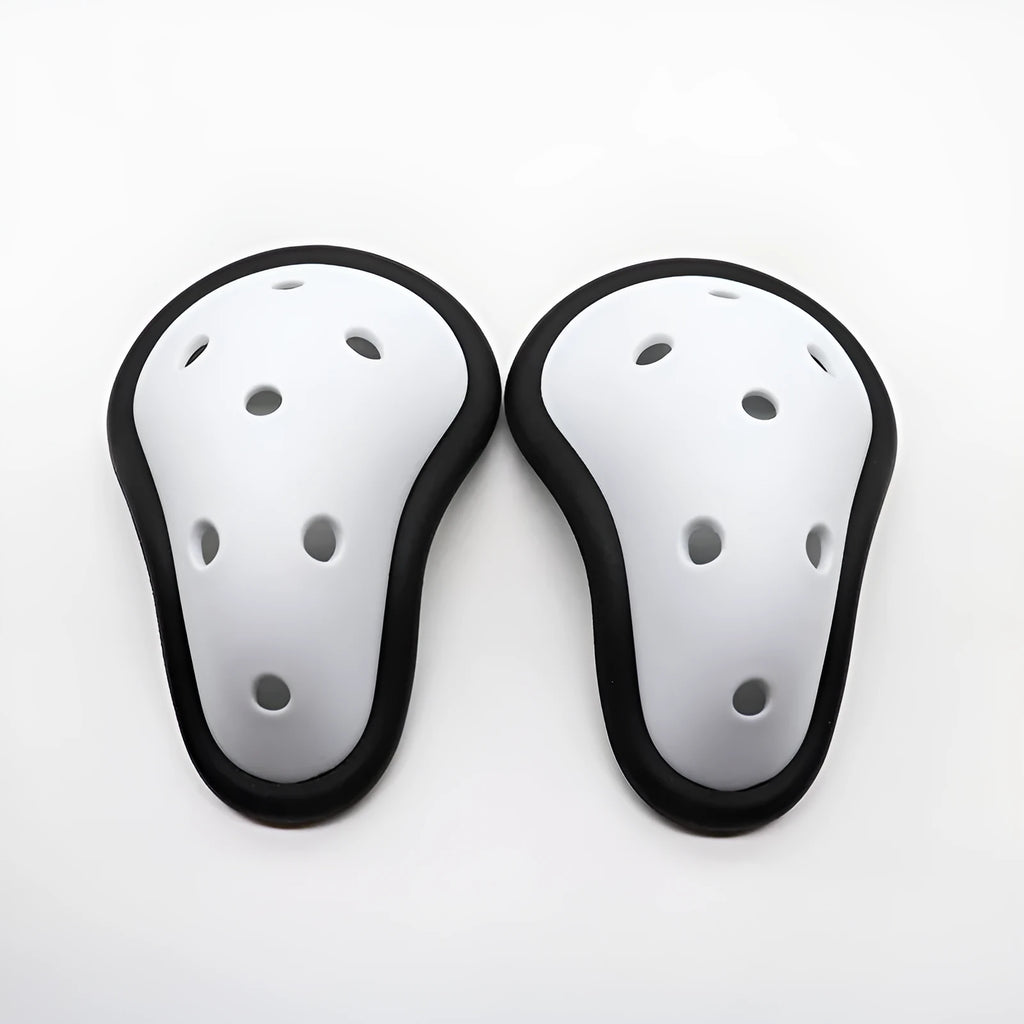 Rubber genital protector for Sanda, boxing, and rugby sports safety.