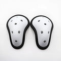 Rubber genital protector for Sanda, boxing, and rugby sports safety.
