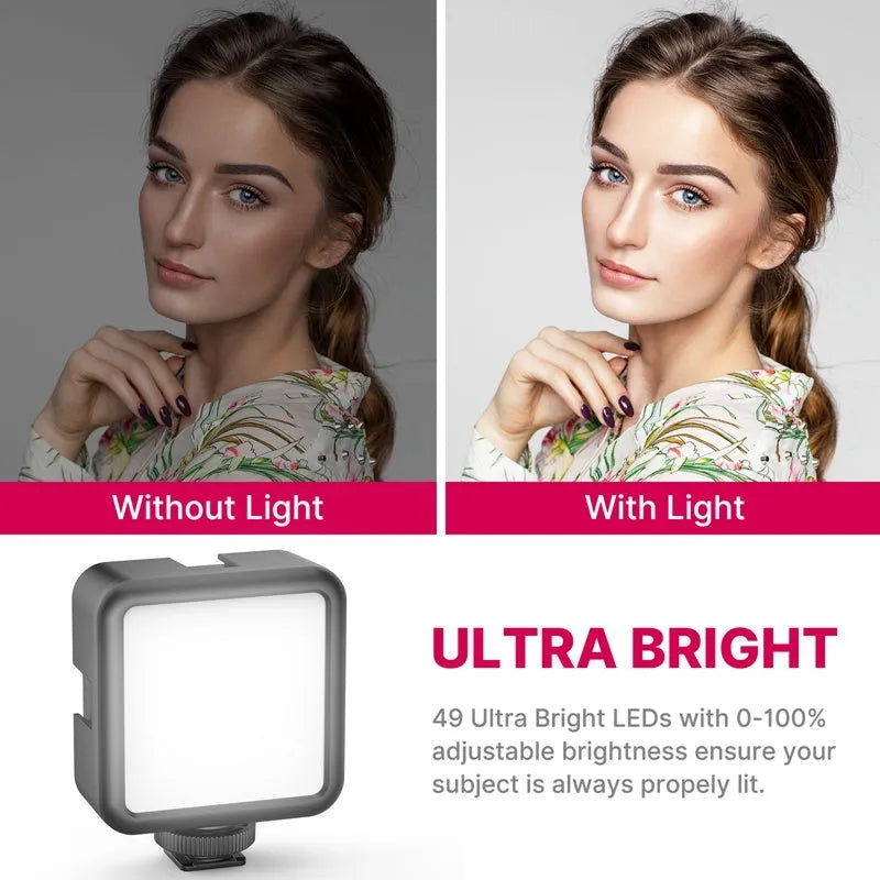 Multifunctional Photography and Video Live VLOG Suite with tripod for cameras and smartphones