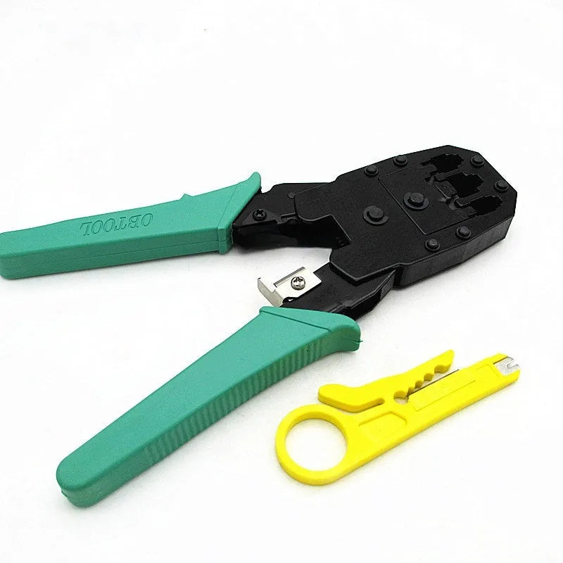 SZ-315 network cable crimping tool with rubber handles showing 160mm length