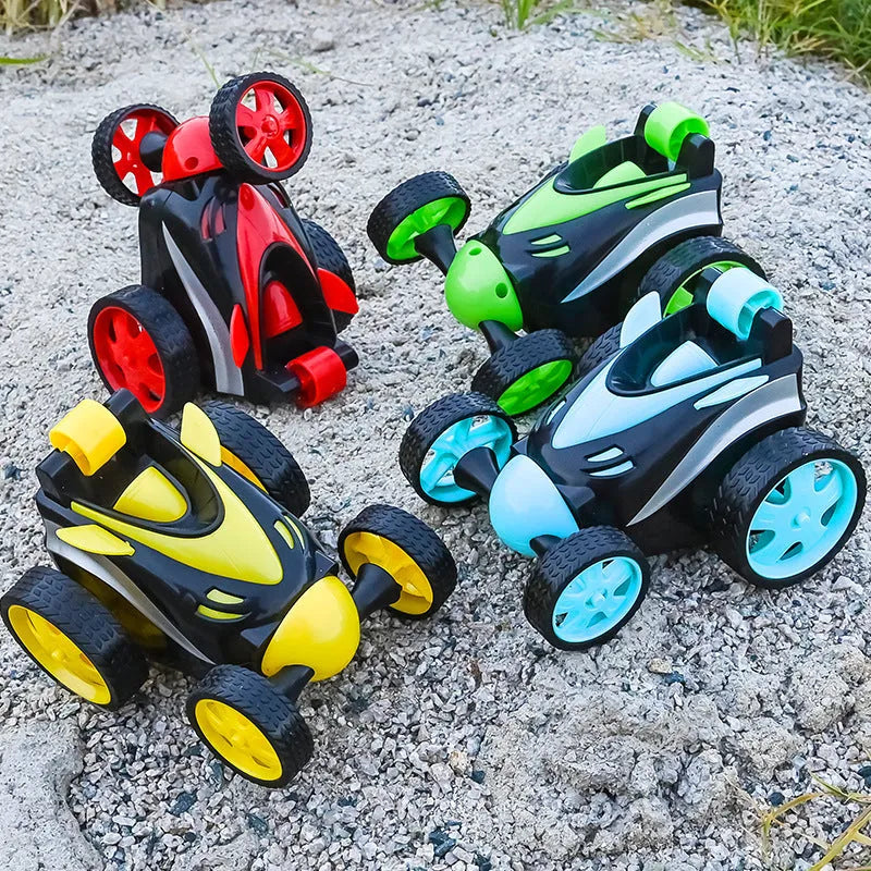 Tilting remote control car off-road model in plastic for infants 0-3 years with stunt tilt function and remote control