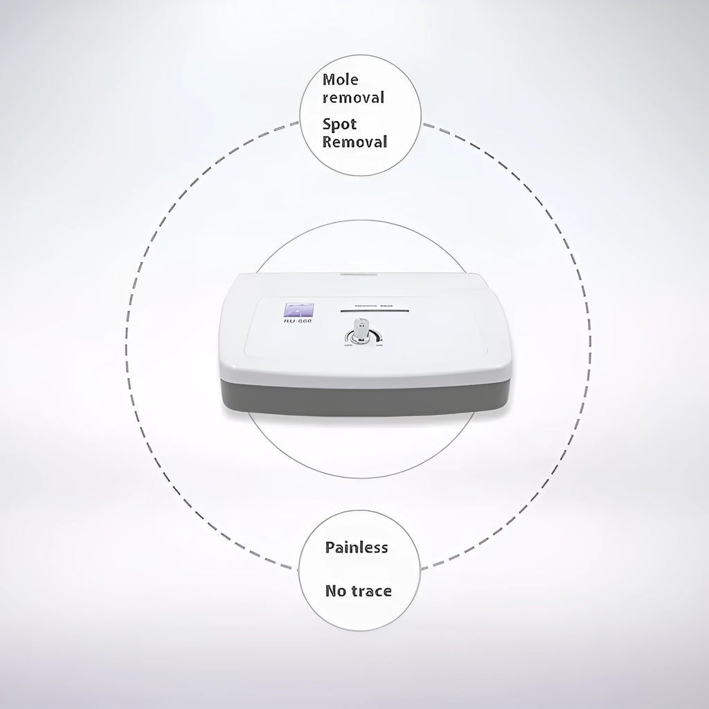 White commercial spot removal pen electronic beauty instrument for professional salon mole removal treatments