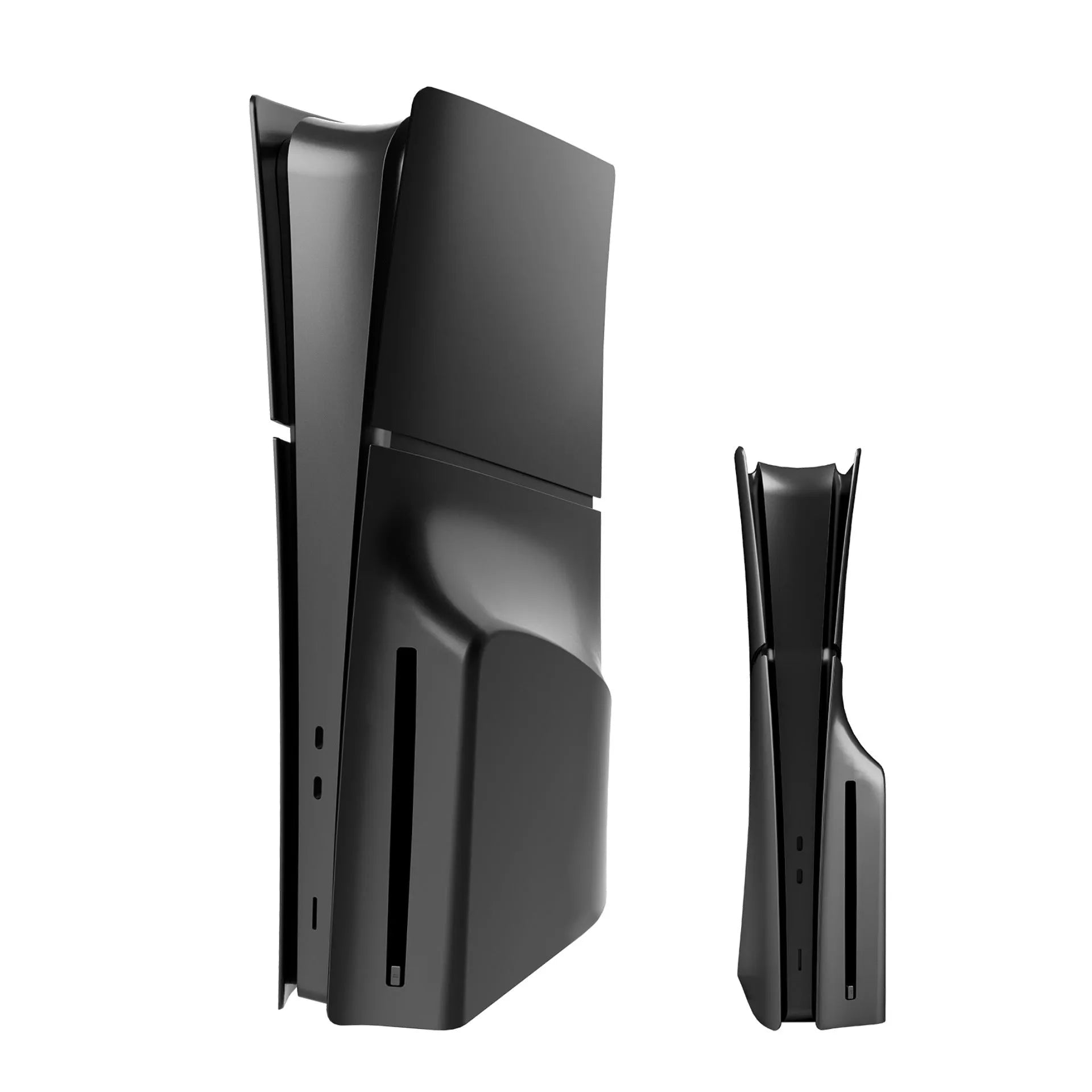 PS5 Slim replacement protective shell in ABS plastic with dimensions 25x24x6.5cm