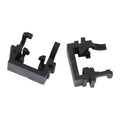 Black plastic Ford LED headlight holder for H1 halogen to LED conversion