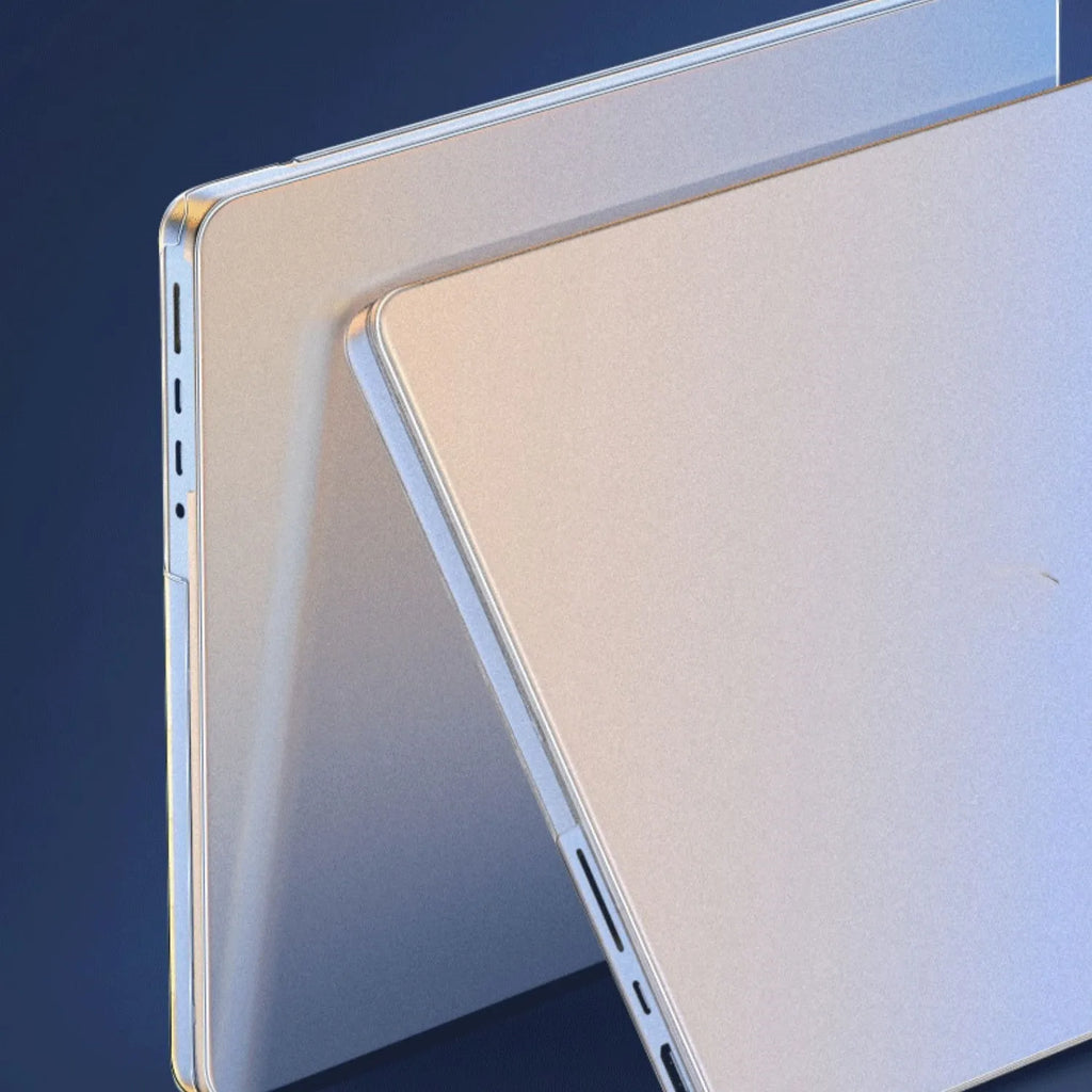 Ultra-thin frost-coated hard protective case for MacBook laptop with full corner coverage