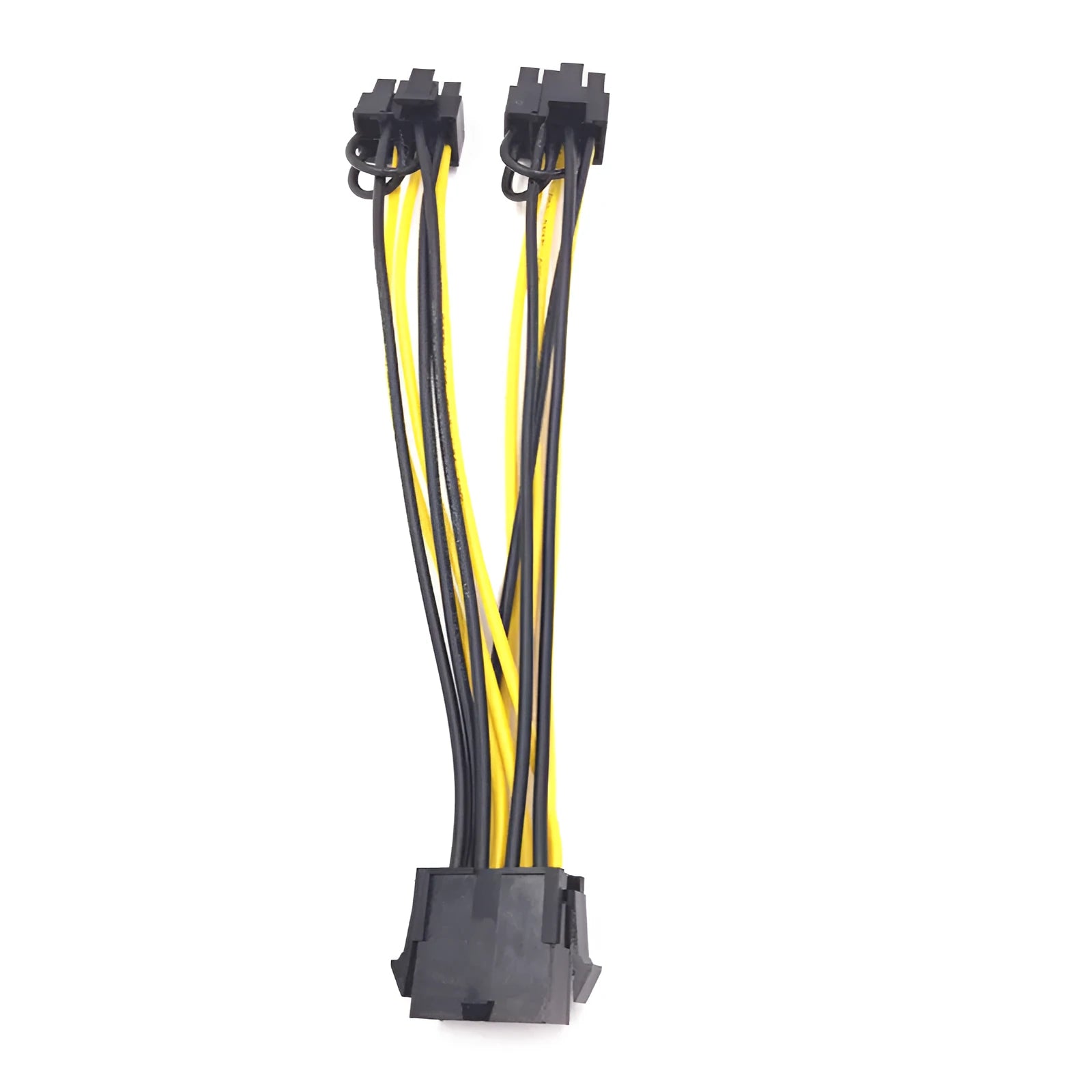 8-pin to dual 8-pin graphics card power extension cable with 21cm oxygen-free copper wiring