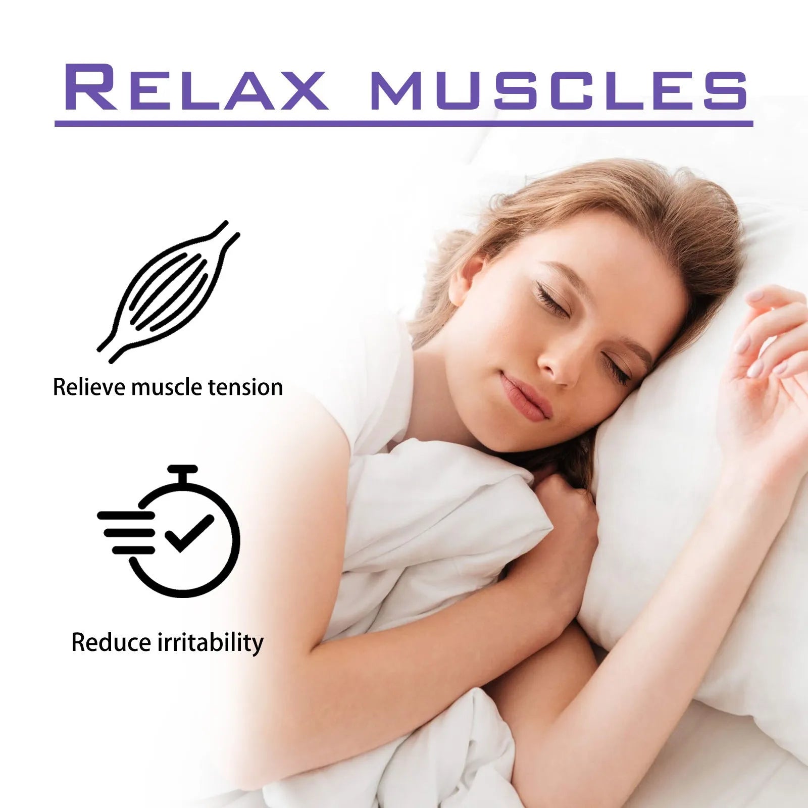 30ml bottle of lavender sleep spray for body fatigue relief and sleep support