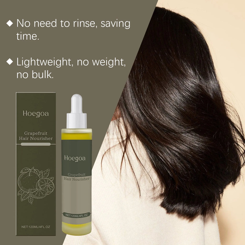 120ml bottle of grapefruit seed oil hair conditioner with botanical oils