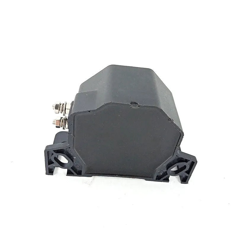 Black GQ-208A universal vehicle reversing horn buzzer with electrical connectors