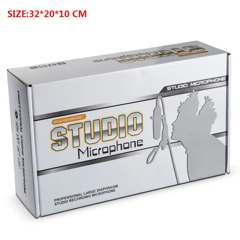 Professional retro-style wireless condenser microphone with cardioid pattern in FG2 colour.